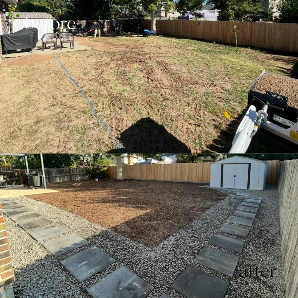 Affordable garden landscaping for beautiful yards across Brighton, CO - Ground Up Exteriors