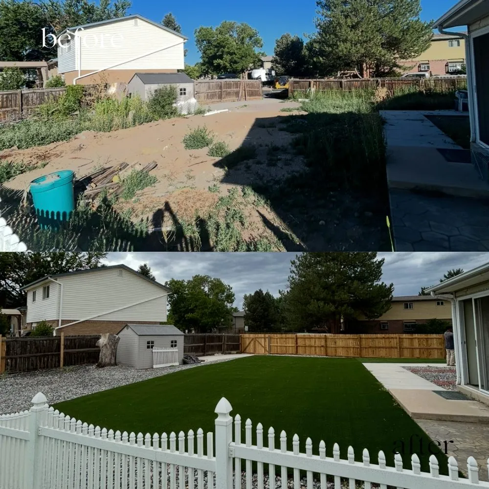 Affordable yard maintenance in Brighton, CO by Ground Up Exteriors
