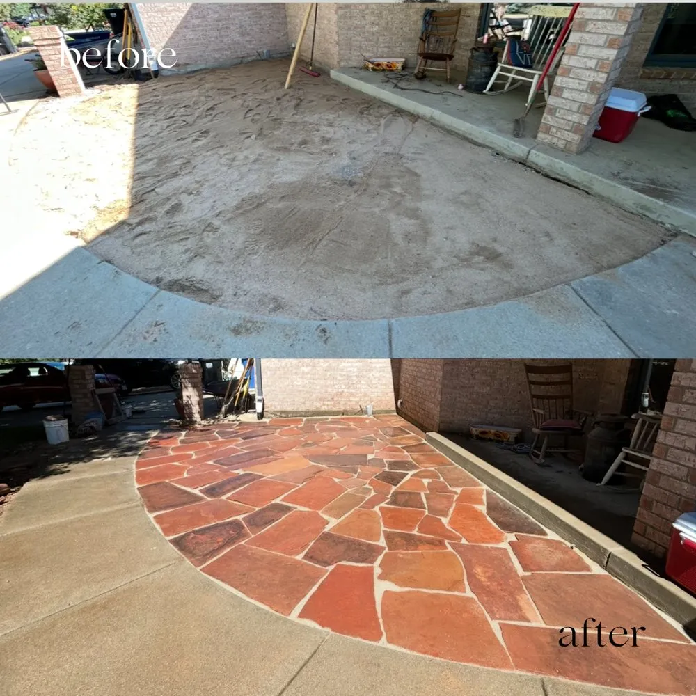 Top-rated landscaping services with custom design in Brighton, CO by Ground Up Exteriors