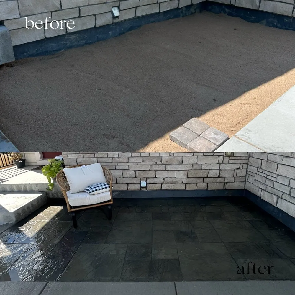 Custom landscape design for residential properties across Brighton, CO - Ground Up Exteriors