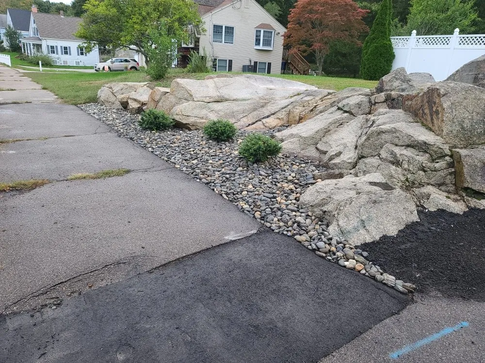 Custom yard cleanup service for beautiful yards across Weymouth, MA - Ground Up Landscaping Hardscaping and Handyman Services