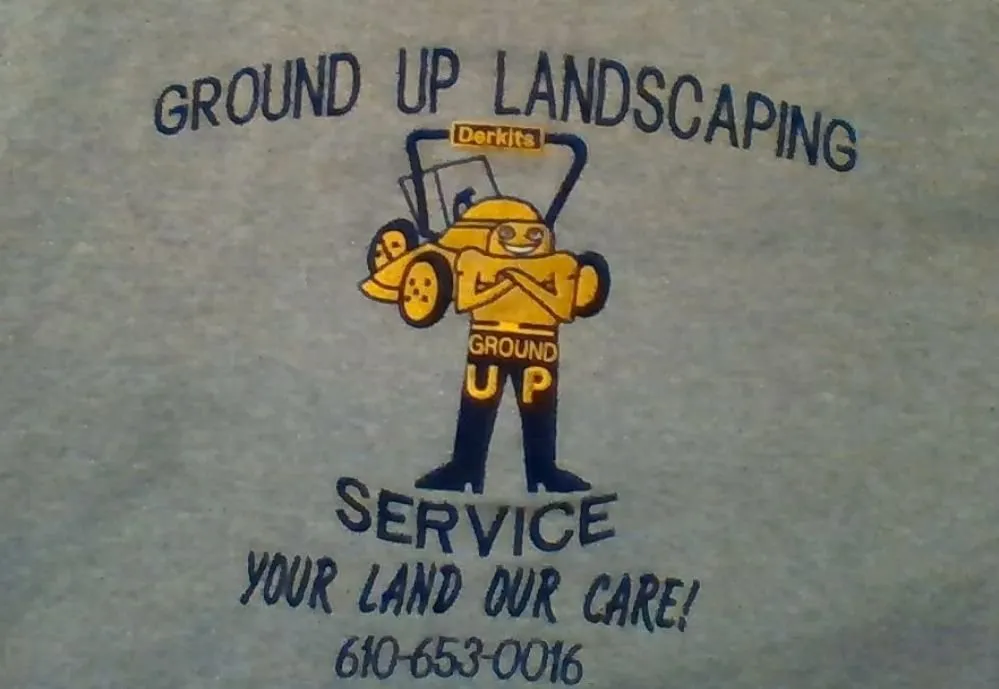 Professional yard cleanup service in Northampton, PA by Ground Up Landscaping Service