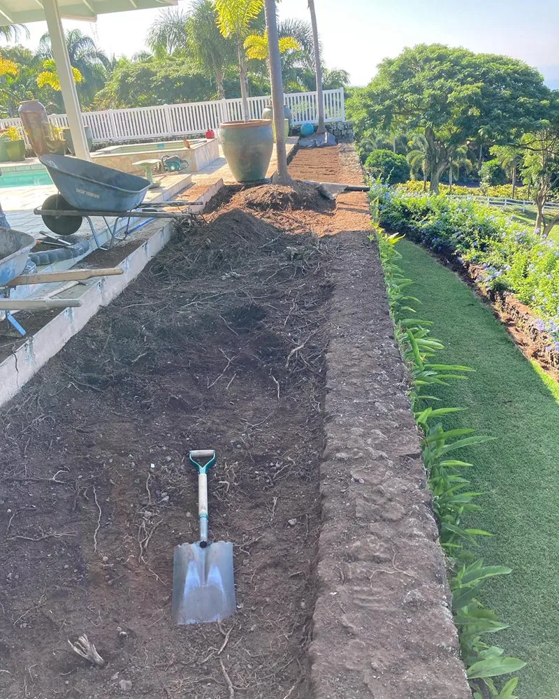 Reliable garden landscaping experts serving Kailua-Kona, HI - Ground Up Lawn Care