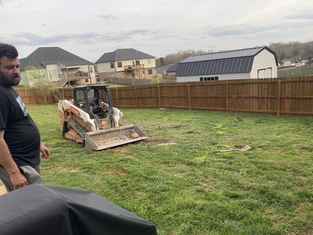 Local garden landscaping with custom design across Clarksville, TN - Ground Up Lawn Service & More