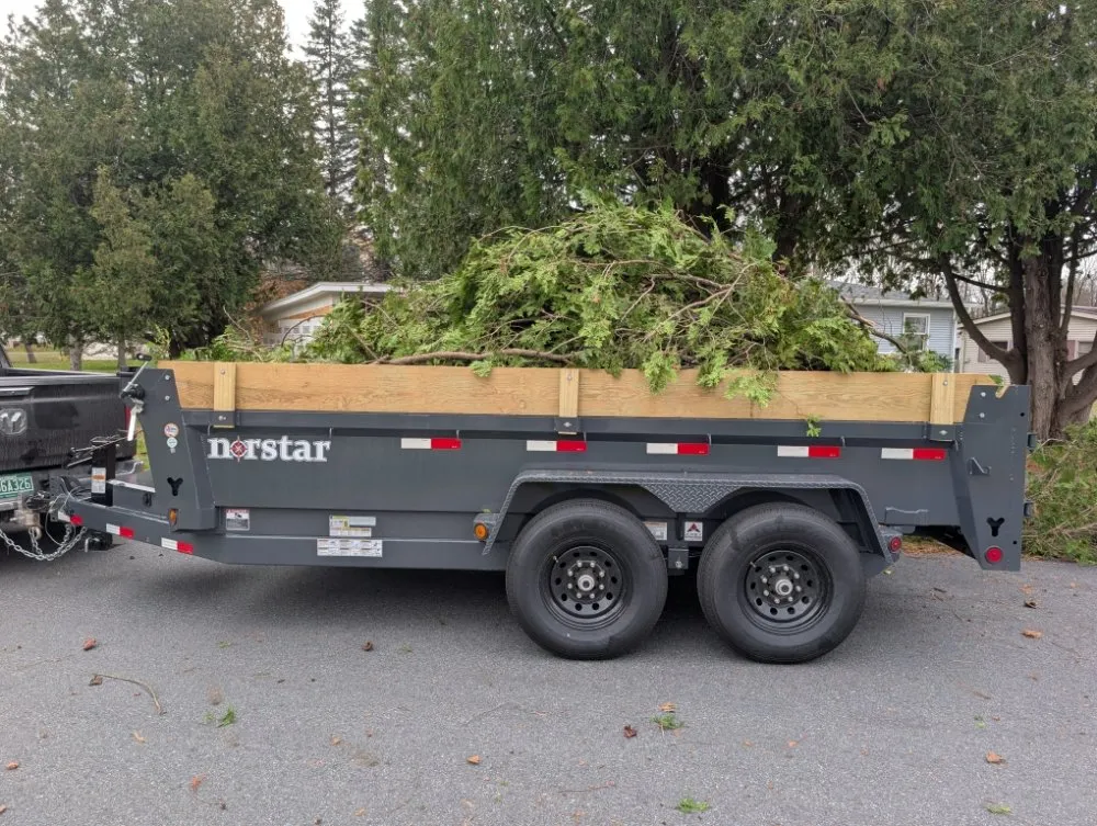 Custom yard cleanup service for homes across Northfield, VT - Ground Up Property Services