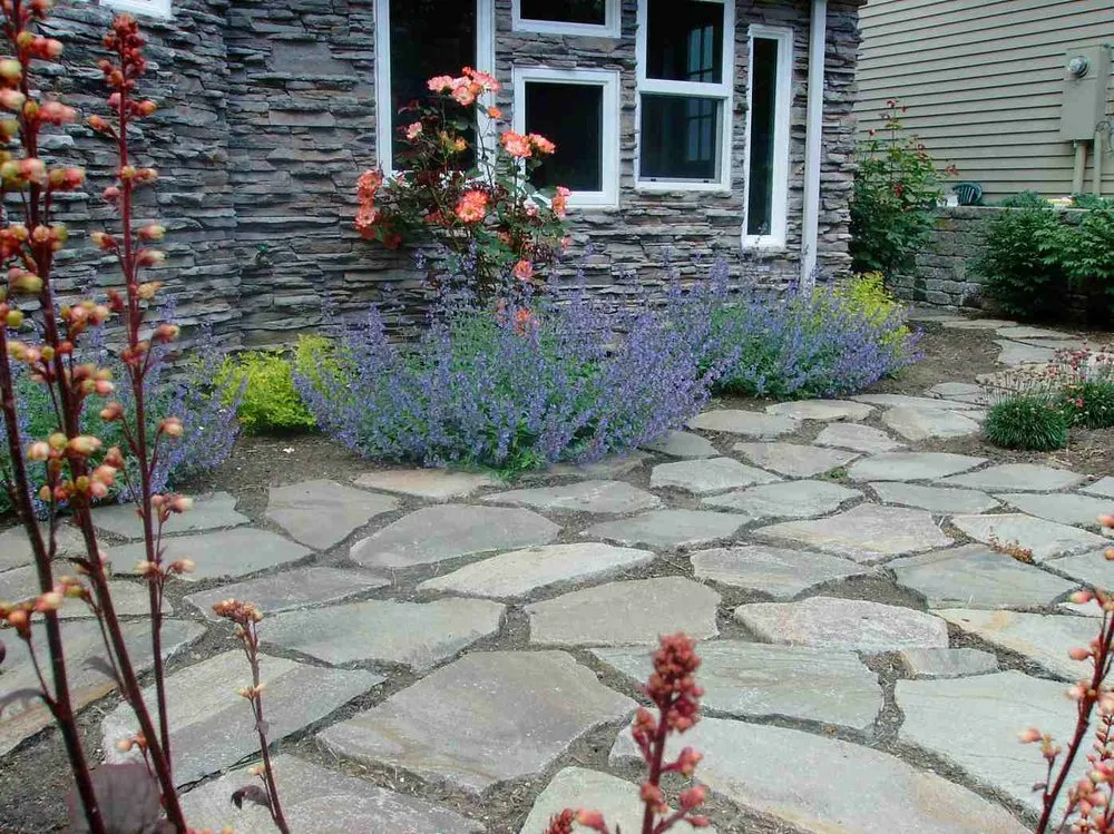 Affordable landscape installation with custom design in Portland, OR by Ground Up Services