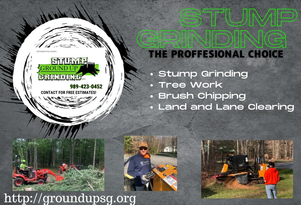 Affordable lawn care service near you across Mecosta, MI - Ground Up Stump Grinding