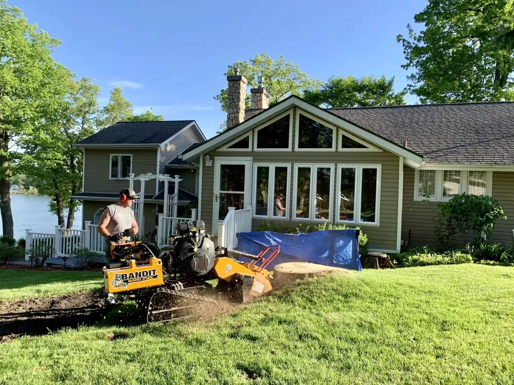 Reliable landscape installation experts serving Mecosta, MI - Ground Up Stump Grinding