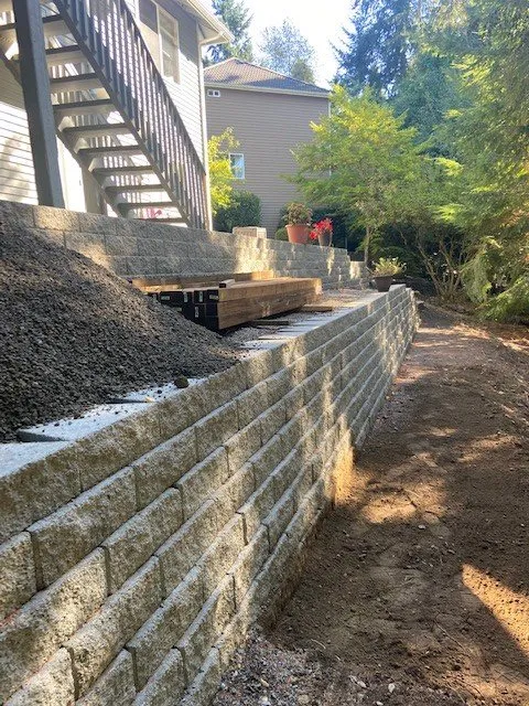 Reliable outdoor landscaping in Everett, WA by Ground Works Landscaping