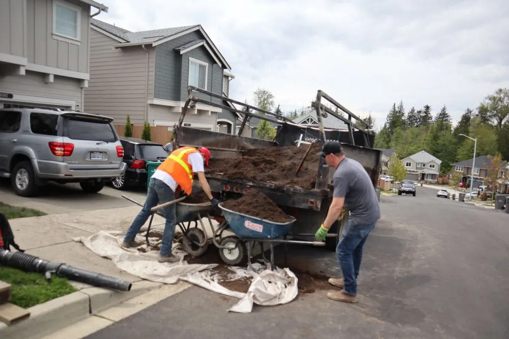 Local lawn care service for residential properties in Everett, WA by Ground Works Landscaping