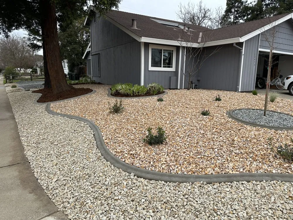 Affordable garden landscaping in Rio Linda, CA by Ground Works Landscaping