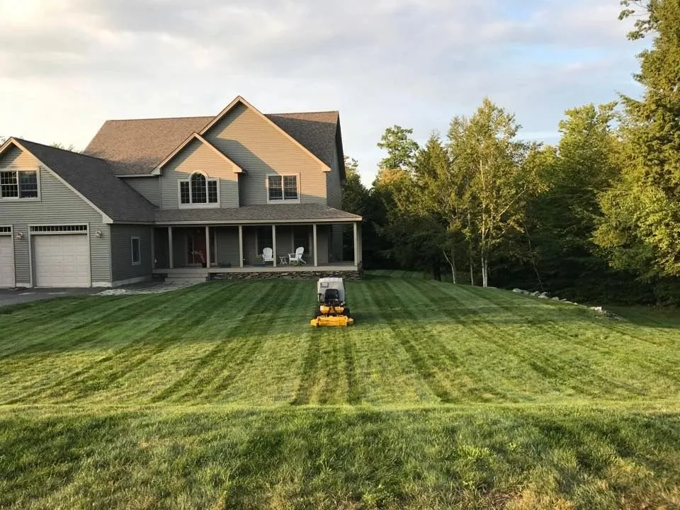 Professional landscape design for residential properties in Winslow, ME by Ground Worx Lawn Care