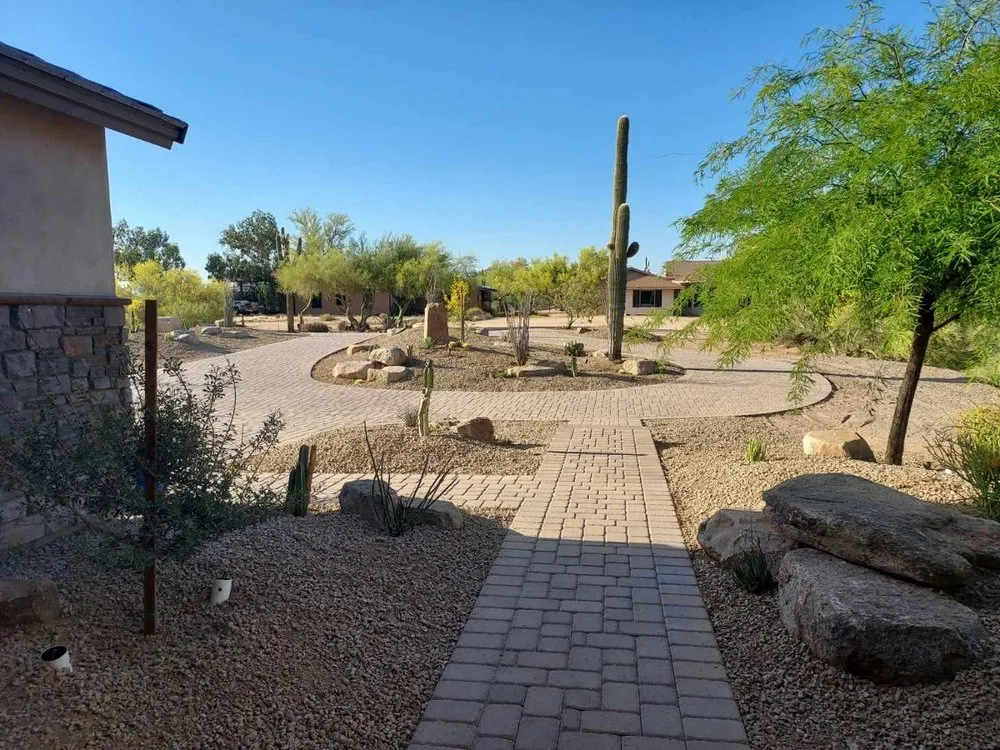 Local residential landscaping with custom design in Phoenix, AZ by Ground Zero Landscape and Construction LLC