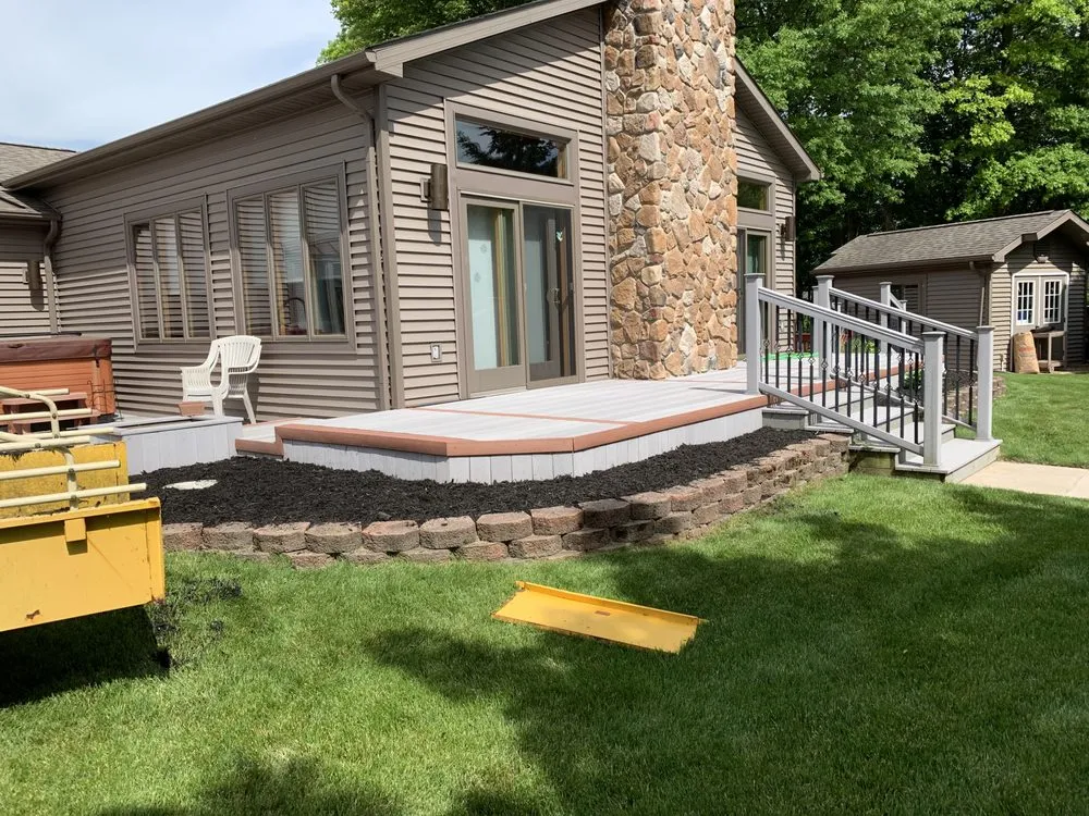 Expert landscape installation for residential properties in Saginaw, MI by Grounded