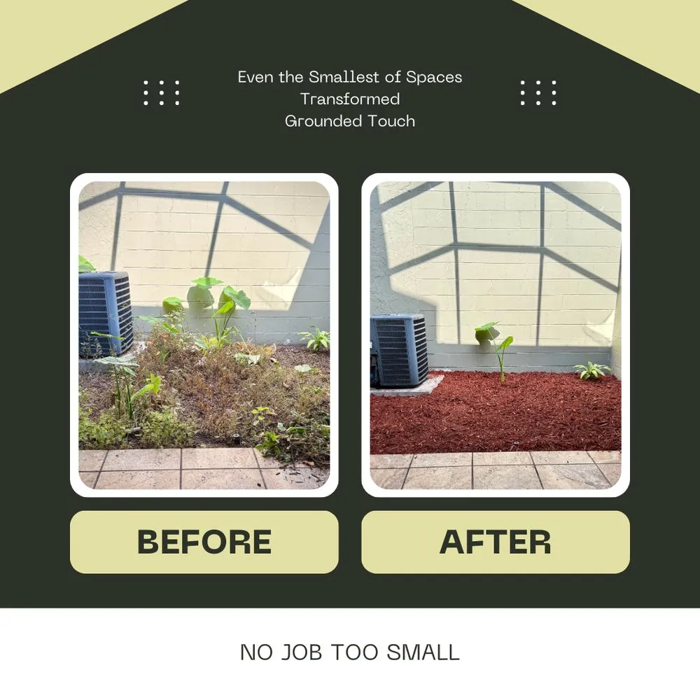 Custom landscape design in Seffner, FL by Grounded Touch