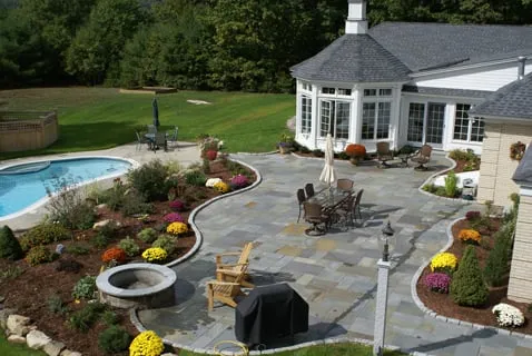 Local lawn mowing service in Derry, NH by Groundhog Landscaping