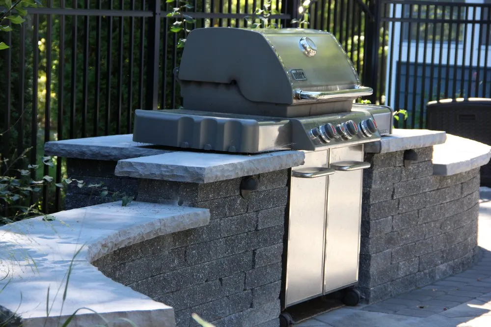 Affordable landscape installation in Derry, NH by Groundhog Landscaping