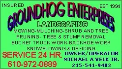 Custom landscaping services experts serving Barto, PA - Groundhog Lawn And Tree Service