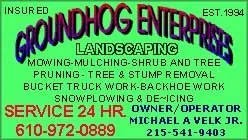 Trusted landscape design for year-round maintenance in Barto, PA by Groundhog Lawn And Tree Service