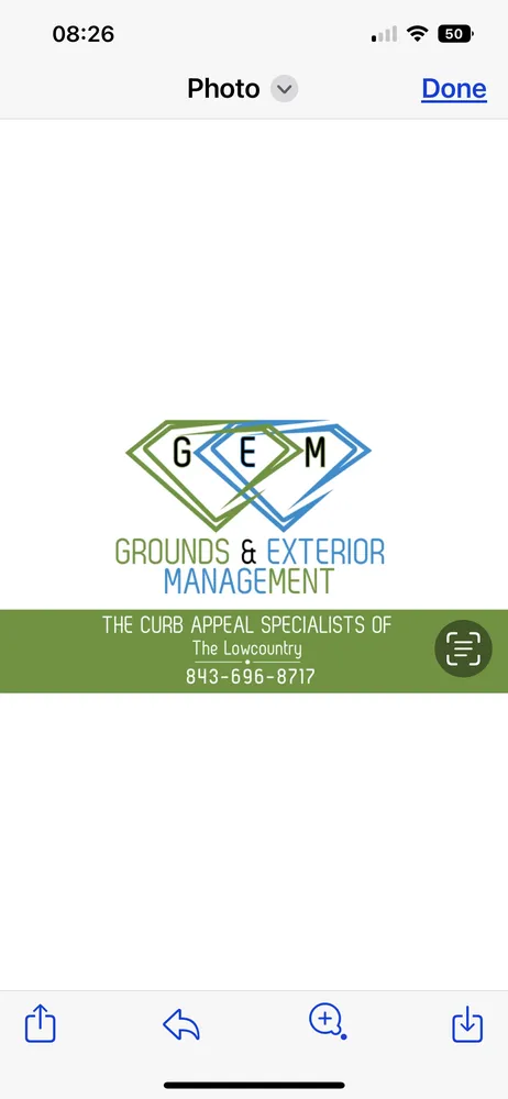 Custom landscape design in Walterboro, SC by Grounds & Exterior Management