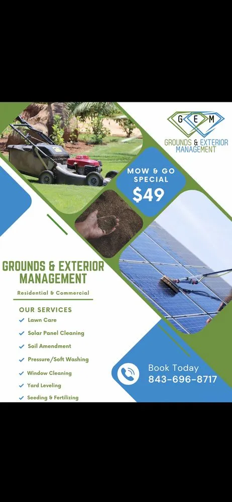 Trusted landscaping services near you in Walterboro, SC by Grounds & Exterior Management