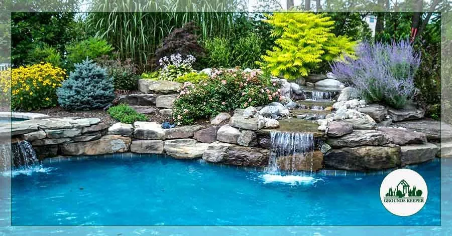 Custom garden landscaping experts serving Matawan, NJ - Grounds Keeper