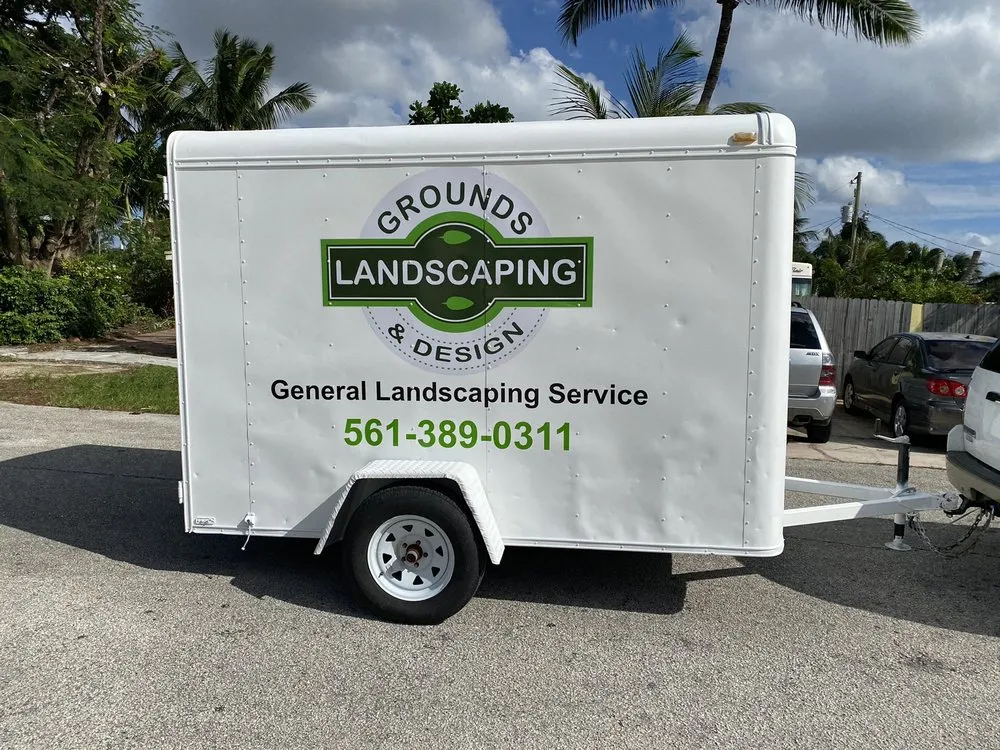 Professional residential landscaping in West Palm Beach, FL by Grounds Landscaping And Design