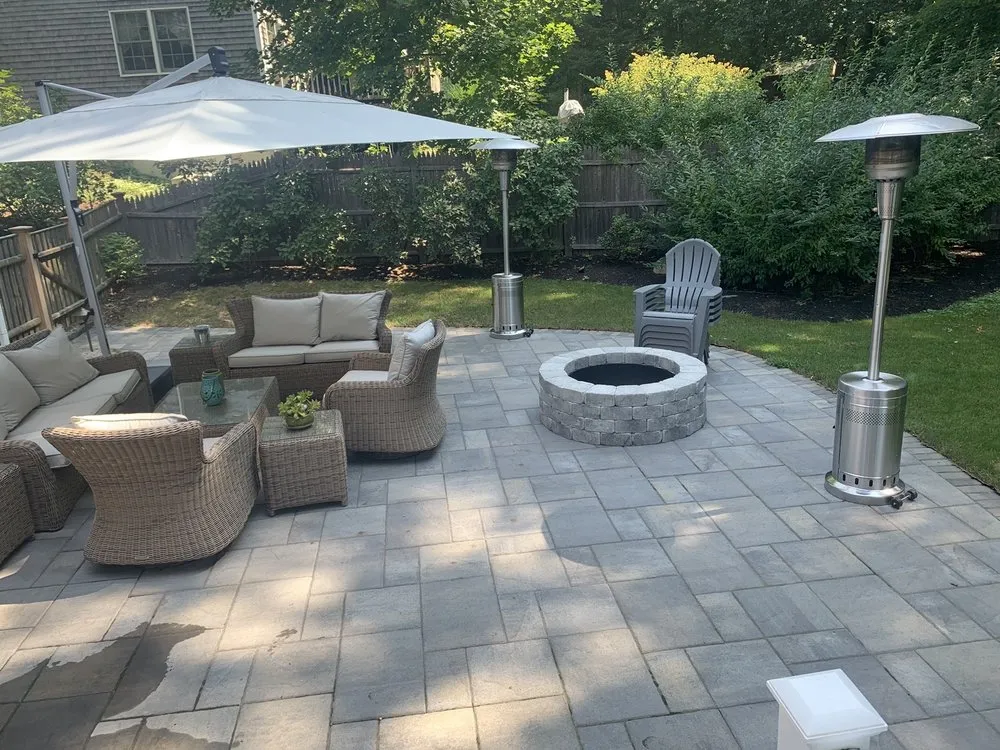 Professional lawn care service for homes in North Easton, MA by Grounds Management Landscape and Masonry