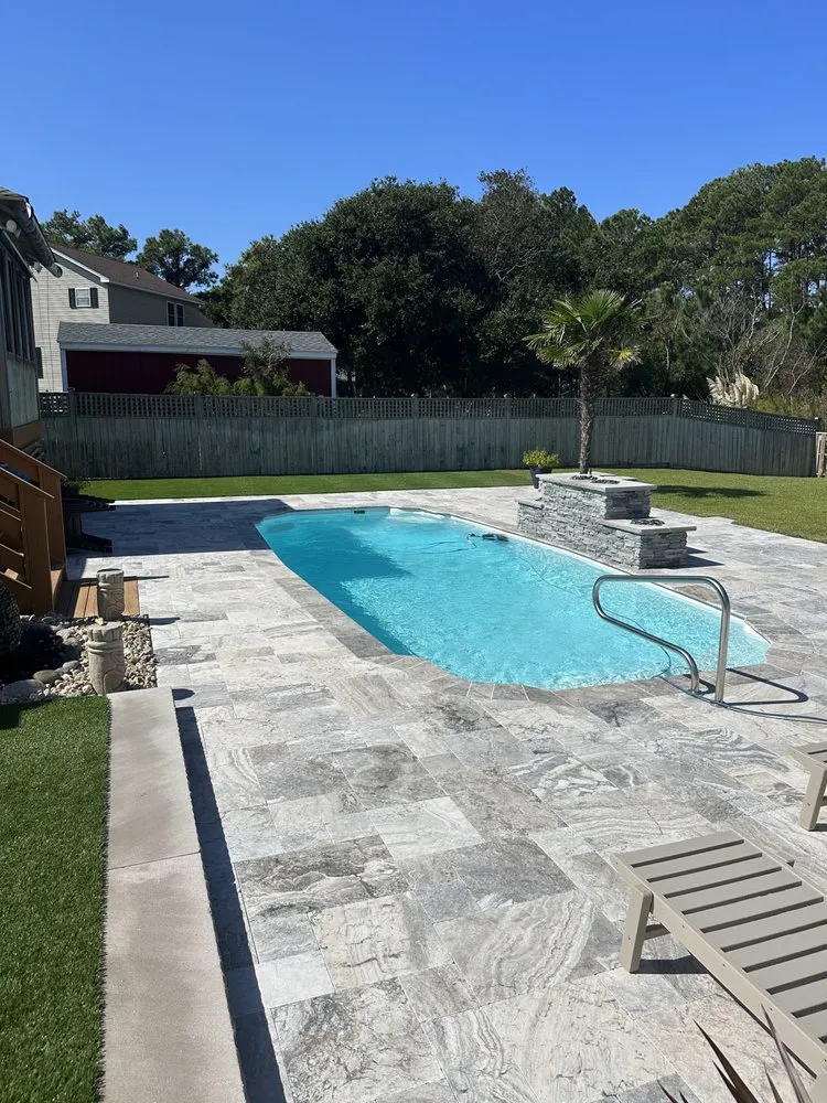 Professional residential landscaping in Jarvisburg, NC by Grounds Pros