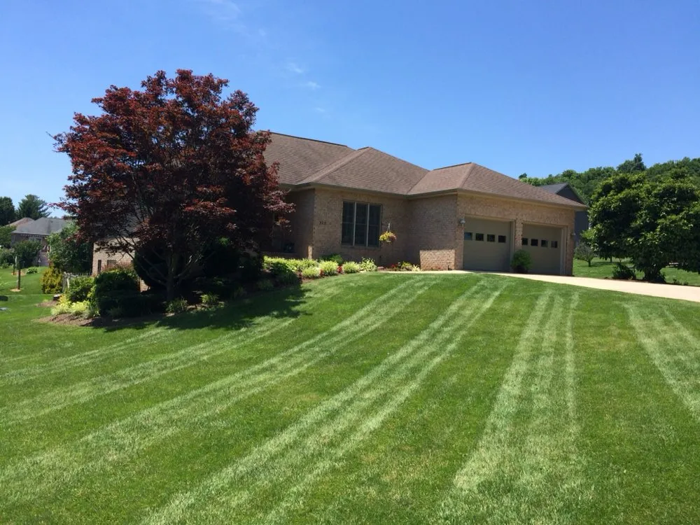 Top-rated lawn mowing service with custom design in Elkton, VA by GroundServ