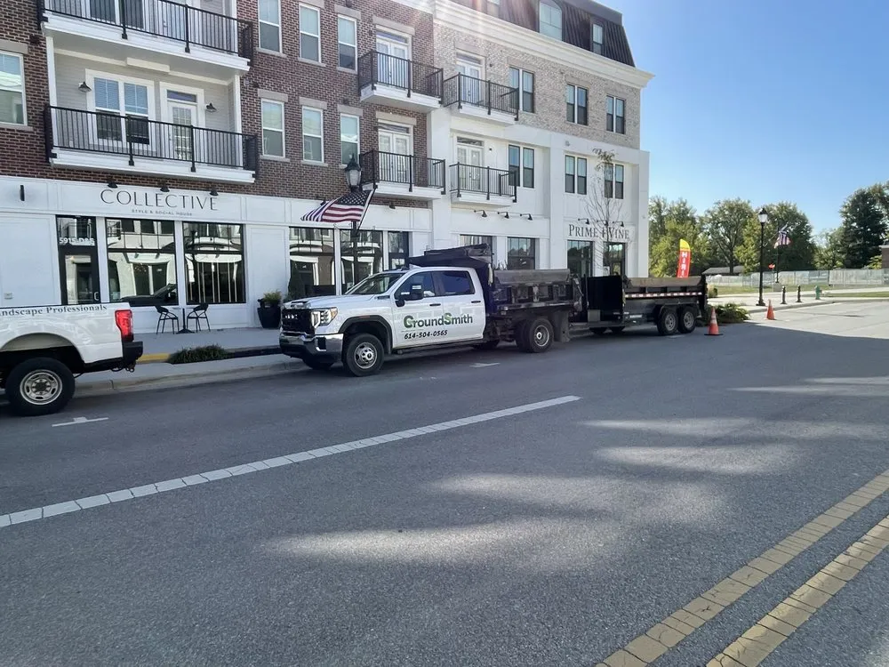 Local yard cleanup service in Lewis Center, OH by Groundsmith