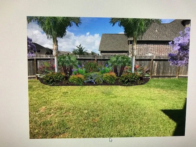 Professional lawn mowing service for residential properties in League City, TX by Groundstar Landscape