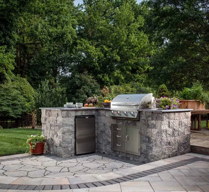 Custom residential landscaping for homes in Hatfield, PA by GroundTec