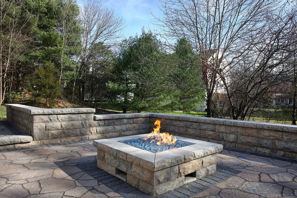 Custom lawn mowing service with custom design across Hatfield, PA - GroundTec