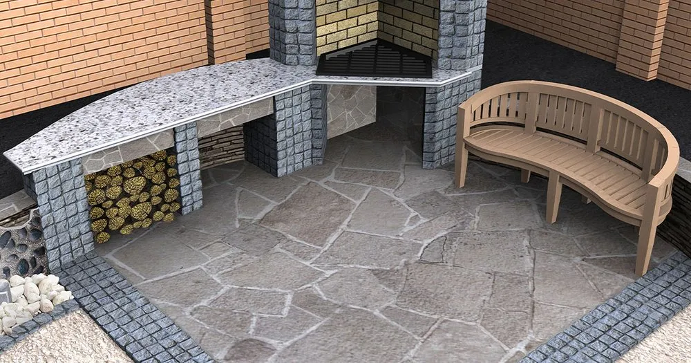 Affordable landscape design in Ludington, MI by GroundWorks MI