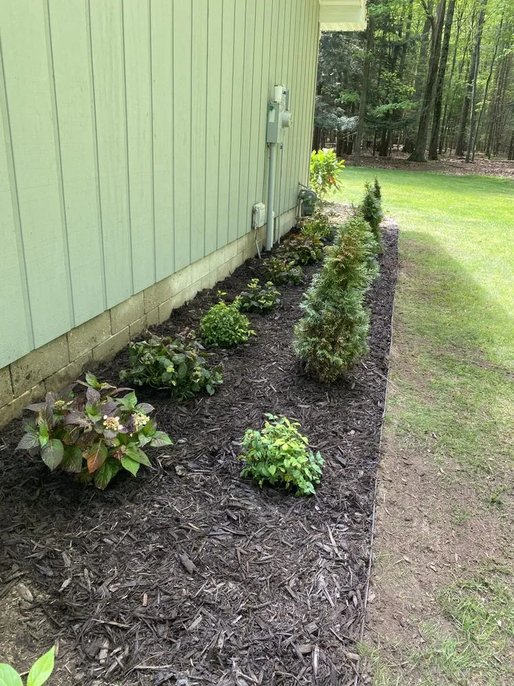 Custom garden landscaping in Ludington, MI - GroundWorks MI