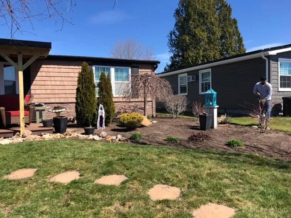 Affordable lawn mowing service with custom design across Mastic Beach, NY - Group A Landscape & Design