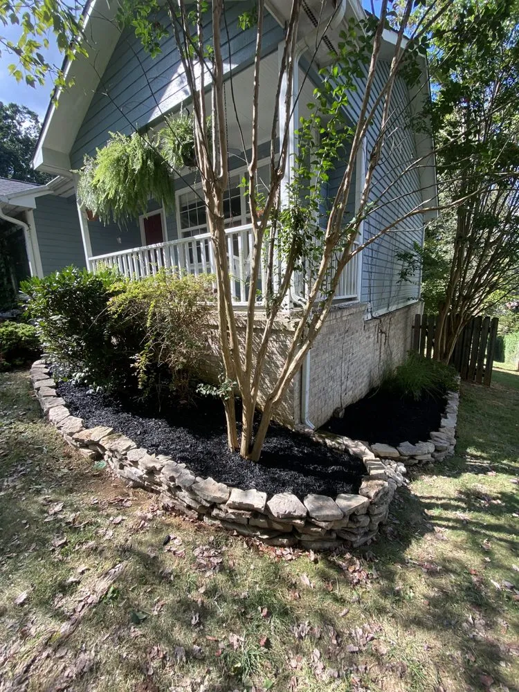 Custom outdoor landscaping for residential properties in Knoxville, TN by Grove 31 Lawn Care and Landscaping