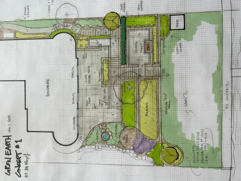 Local outdoor landscaping in Hazel Park, MI - Grow Earth