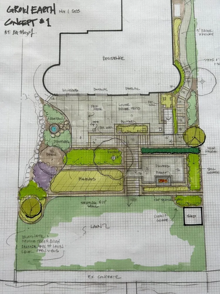 Expert landscaping services in Hazel Park, MI by Grow Earth