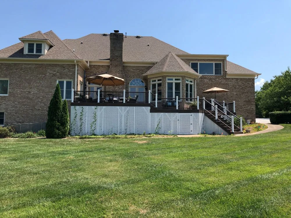 Top-rated garden landscaping for homes in Fort Mill, SC by Grow Green Landscape Group