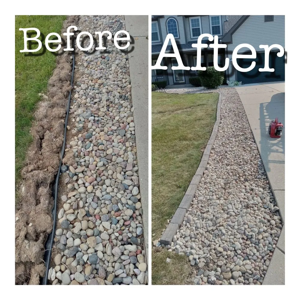 Custom outdoor landscaping for year-round maintenance in Milwaukee, WI by Grow Green