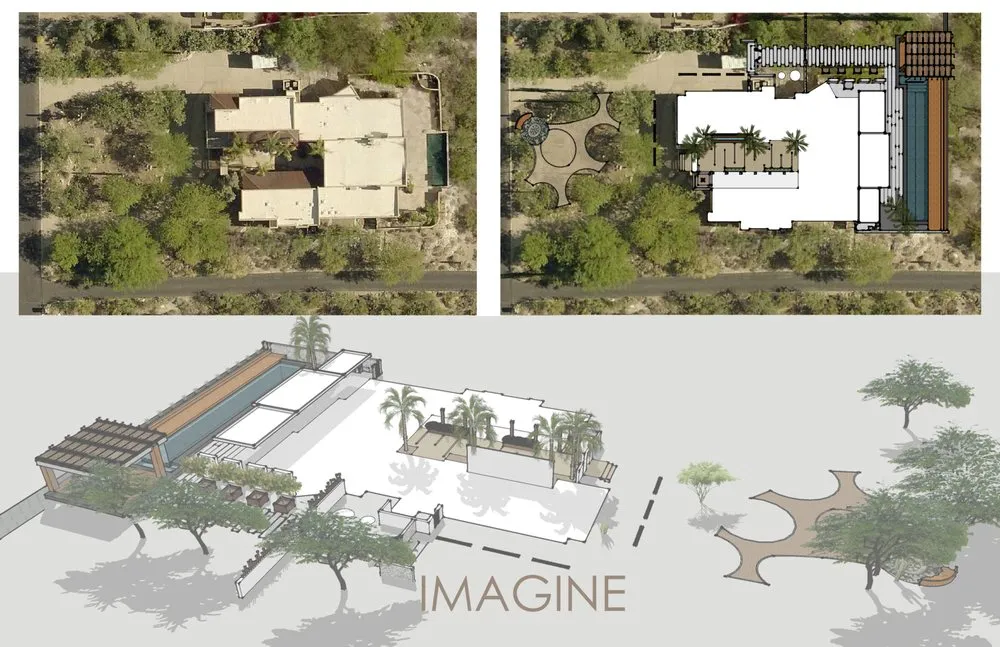 Custom landscaping services with custom design in Tucson, AZ by Grow Green Realities for Our World