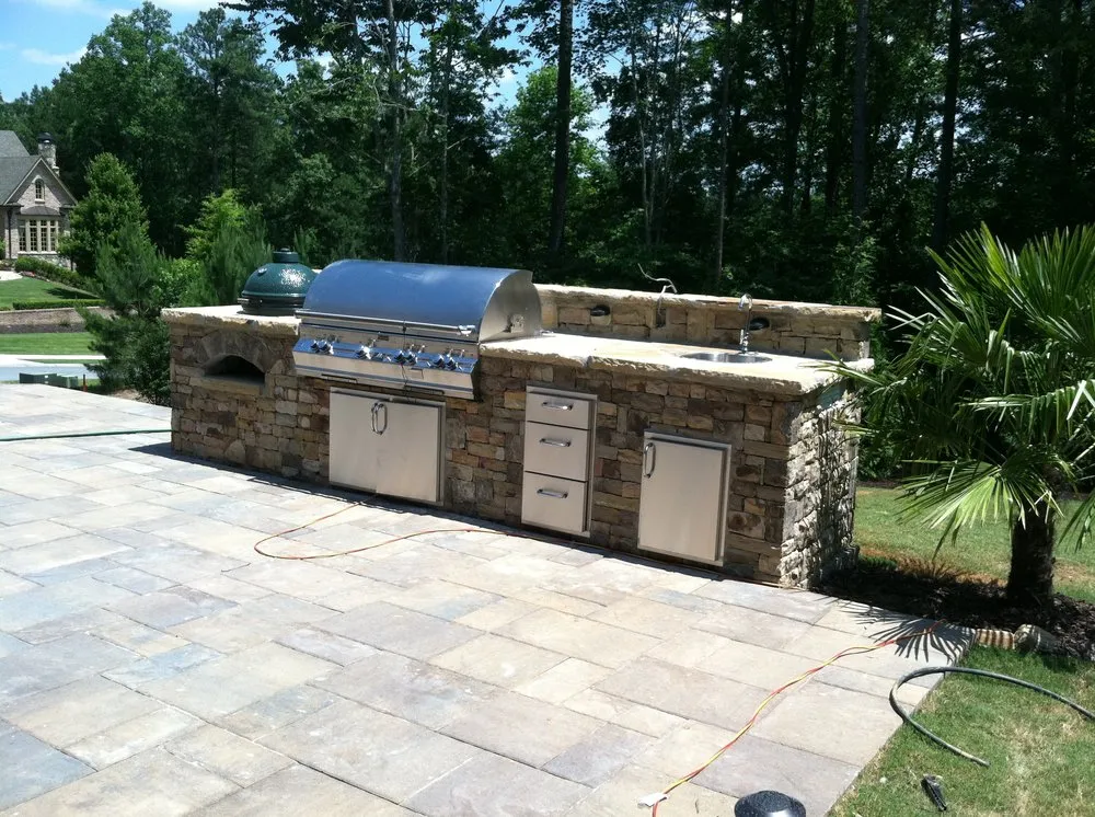 Professional landscape installation in Kennesaw, GA by Grow Landscape Solutions