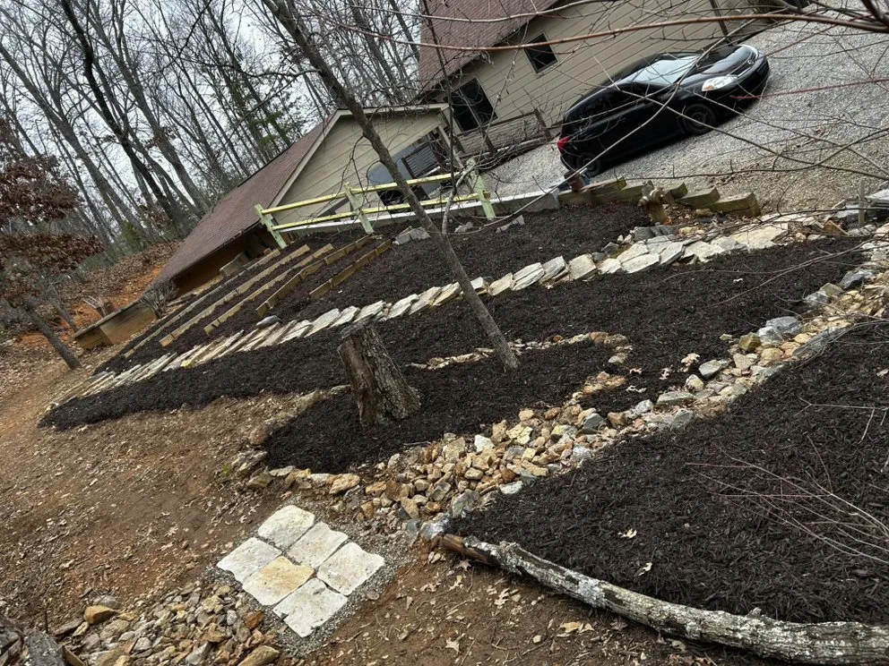 Expert yard cleanup service for residential properties across Dawsonville, GA - Grow With Crow Landscape And Hardscape