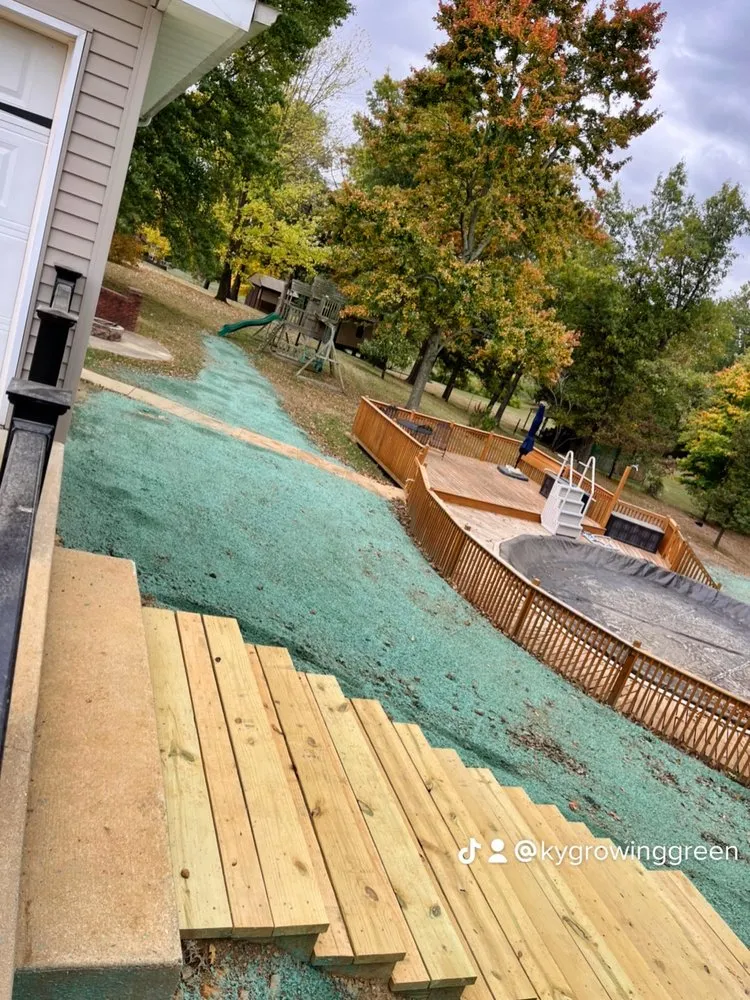 Local outdoor landscaping in Magnolia, KY - Growing Green Hydroseed
