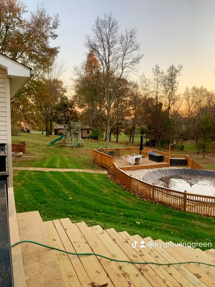 Trusted outdoor landscaping for homes in Magnolia, KY by Growing Green Hydroseed