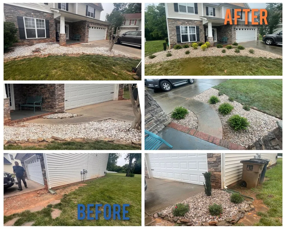 Professional lawn mowing service in Monroe, NC - Growing Green