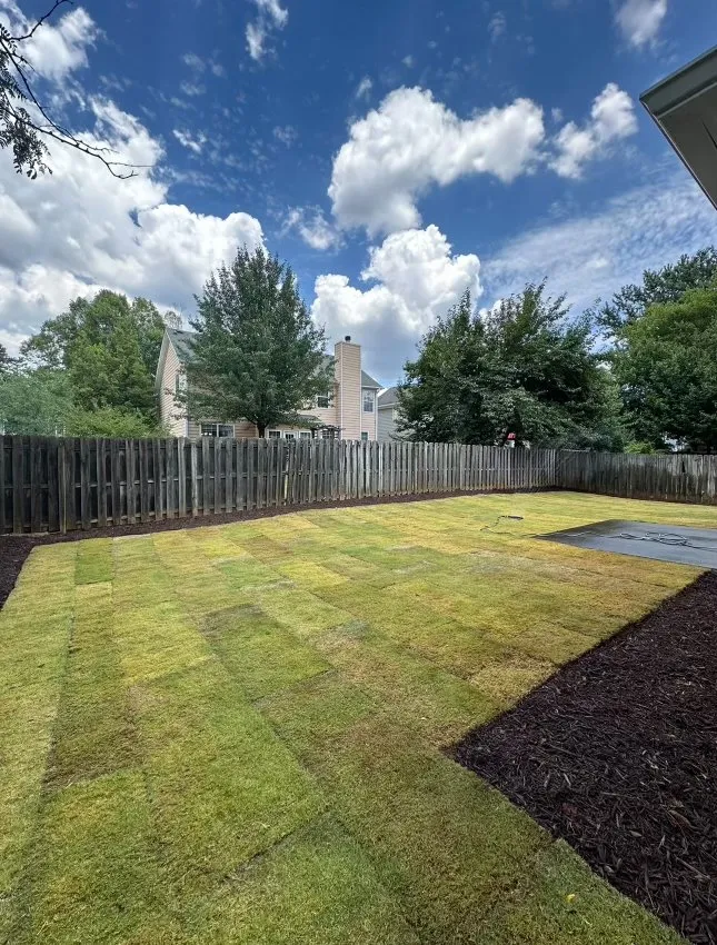 Expert yard maintenance for homes in Lawrenceville, GA by Grown Landscaping