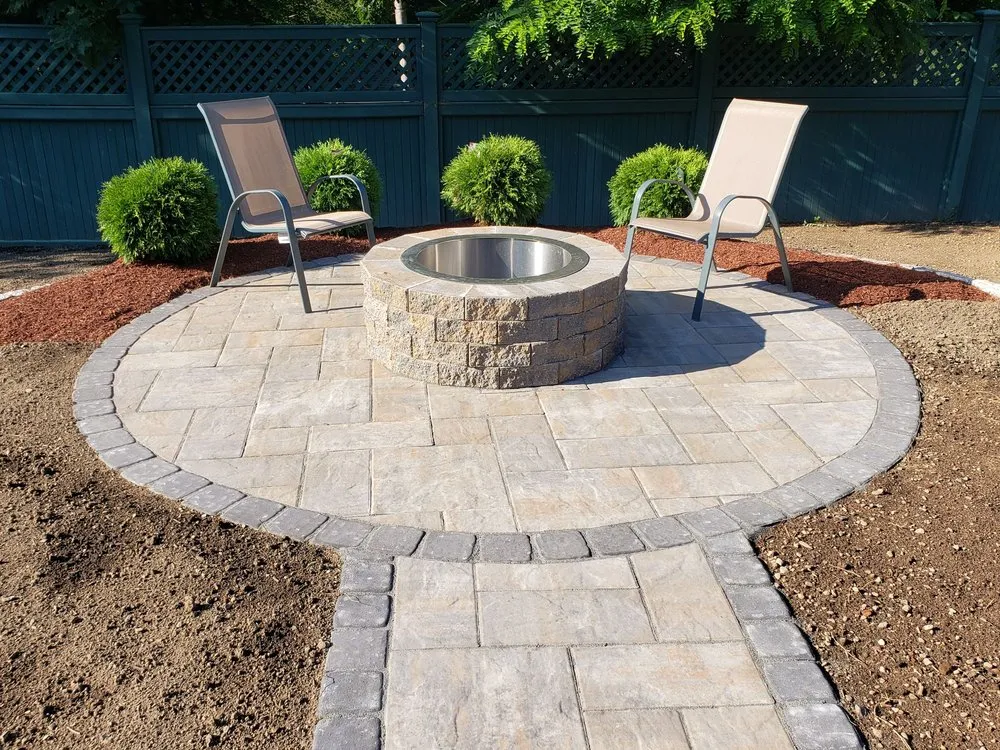 Professional garden landscaping in Braintree, MA by Grow'N Mow Landscaping & Hardscaping